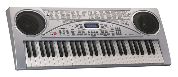 54 Toetsen Piano Toetsenbord Lcd-scherm Unieke kracht