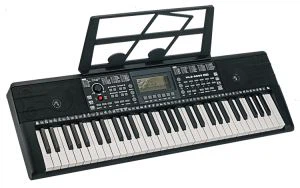 Toetsenbord met 61 aanslaggevoelige toetsen