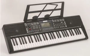 Draagbaar elektronisch toetsenbord met 61 toetsen